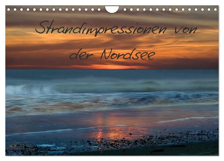 Produktbild: Strandimpressionen von der Nordsee (Wandkalender 2026 DIN A4 quer), CALVENDO Monatskalender