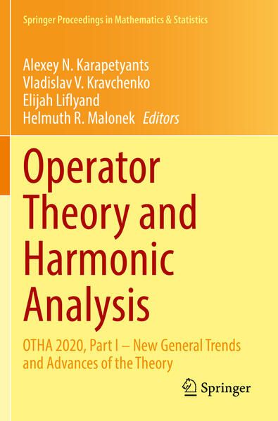 Produktbild: Operator Theory and Harmonic Analysis