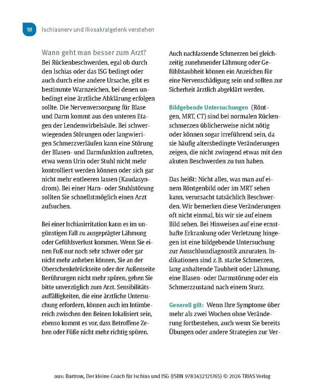 Produktbild: Der kleine Coach f&uuml;r Ischias und ISG