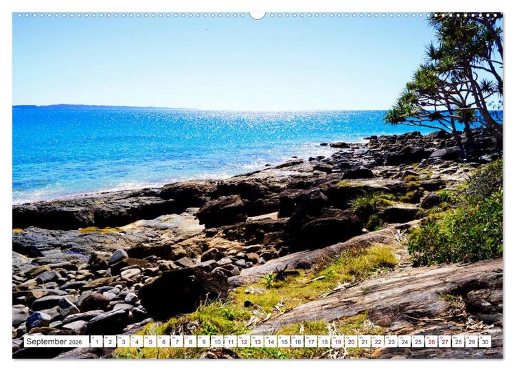Produktbild: K&uuml;stenparadies - Noosa Nationalpark Australien (Wandkalender 2026 DIN A2 quer), CALVENDO Monatskalender