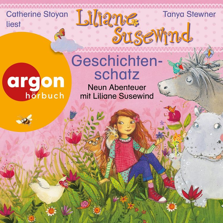 Produktbild: Liliane Susewind - Geschichtenschatz: Neun Abenteuer - Das M&auml;dchen, das mit den Tieren spricht - neun Abenteuer f&uuml;r M&auml;dchen und Jungen ab 4 Jahren 