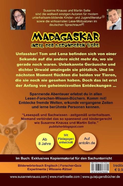 MADAGASKAR - Insel der besonderen Tiere