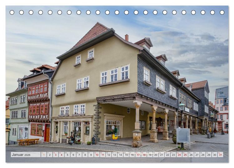 Produktbild: Arnstadt Impressionen (Tischkalender 2026 DIN A5 quer), CALVENDO Monatskalender
