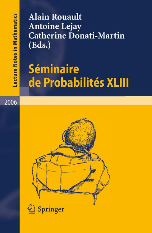 Produktbild: S&eacute;minaire de Probabilit&eacute;s XLIII