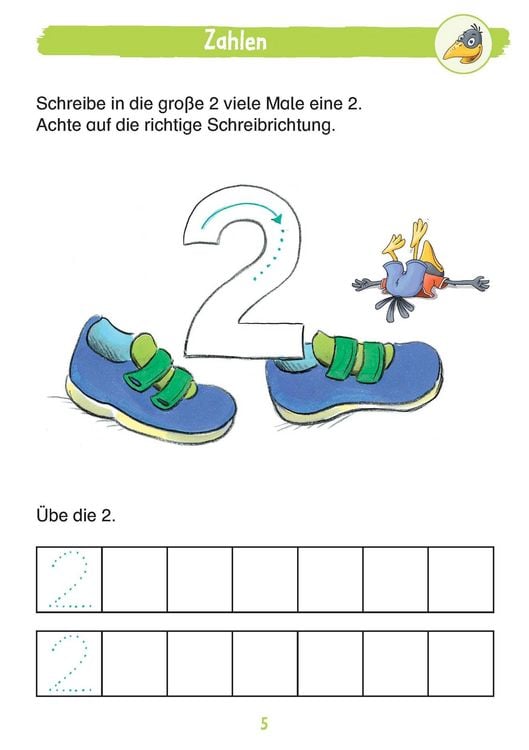 Produktbild: Mein Matheblock mit Rabe Linus - 1. Klasse