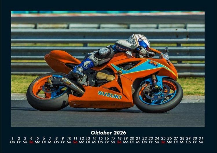 Produktbild: Motorr&auml;der 2026 Fotokalender DIN A4