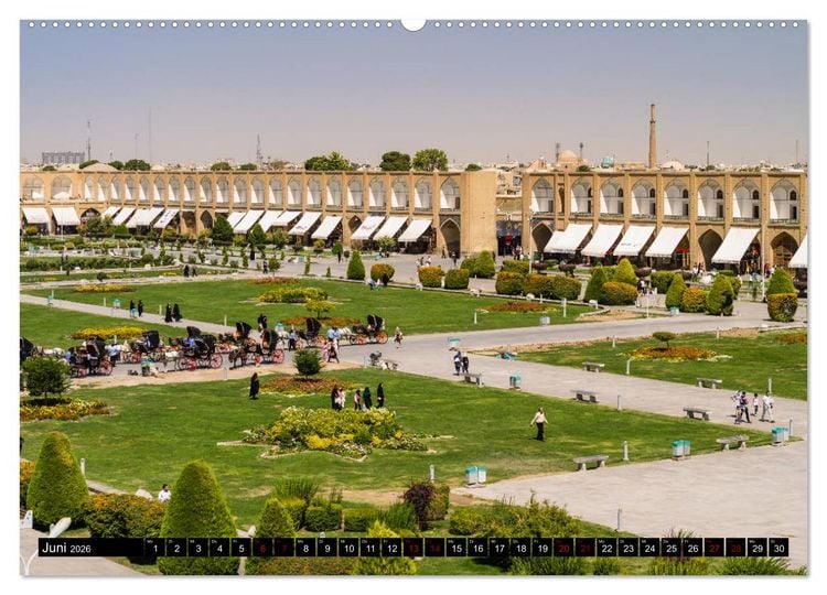 Produktbild: Iran - Persische Impressionen (Wandkalender 2026 DIN A2 quer), CALVENDO Monatskalender