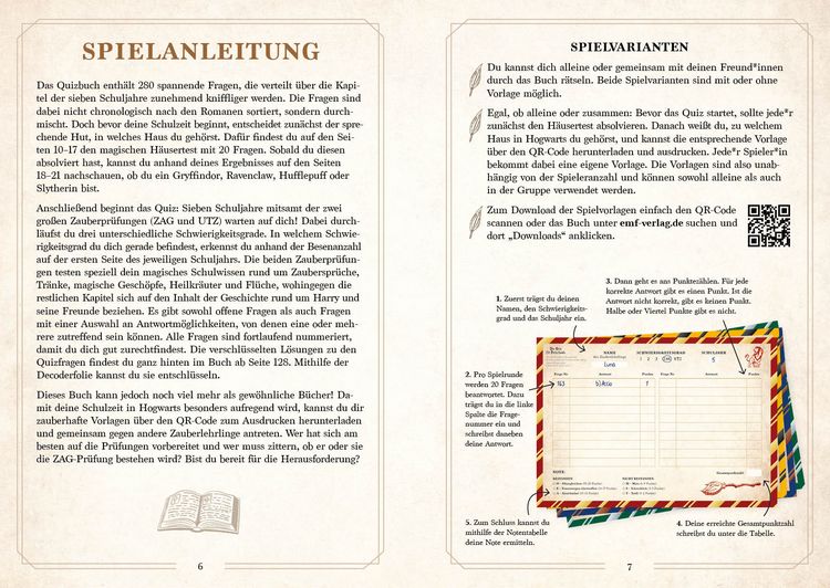 Produktbild: Das inoffizielle Quiz f&uuml;r Potterheads