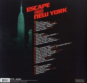 Produktbild: Escape From New York (Gtf Transparent Red 2LP)