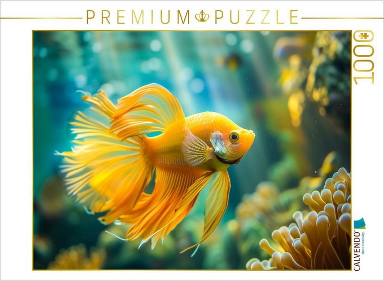 Produktbild: CALVENDO Puzzle Ein Motiv aus dem Kalender Exotische Fische | 1000 Teile Lege-Gr&ouml;&szlig;e 64x48cm Foto-Puzzle f&uuml;r gl&uuml;ckliche Stunden