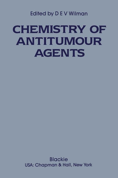 Produktbild: The Chemistry of Antitumour Agents