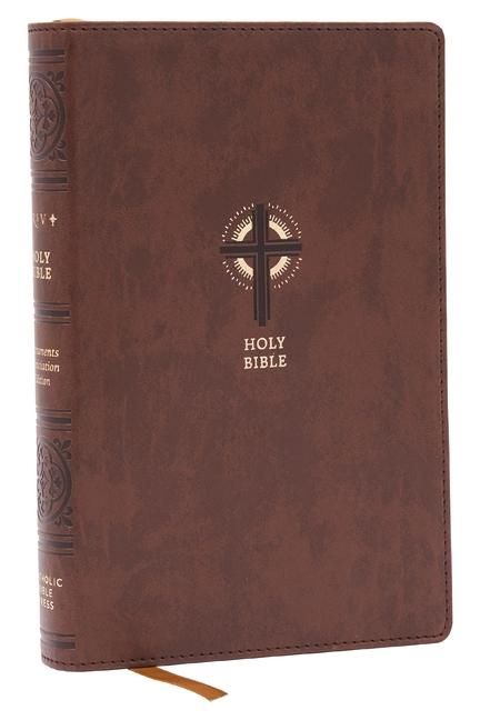 Produktbild: Nrsvce Sacraments of Initiation Catholic Bible, Brown Leathersoft, Comfort Print