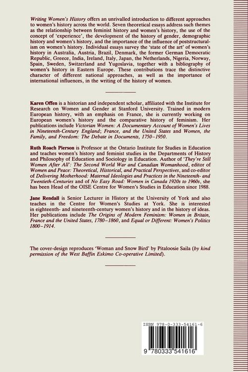 Produktbild: Writing Women&rsquo;s History