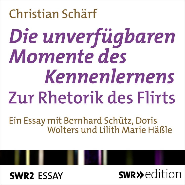 Produktbild: Die unverf&uuml;gbaren Momente des Kennenlernens