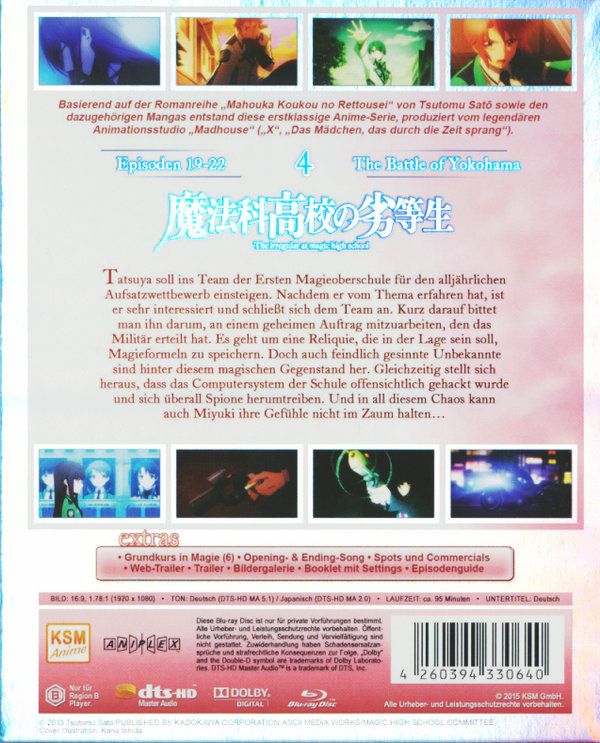 Produktbild: The Irregular at Magic High School - The Battle of Yokohama - Vol. 4/Episoden 19-22