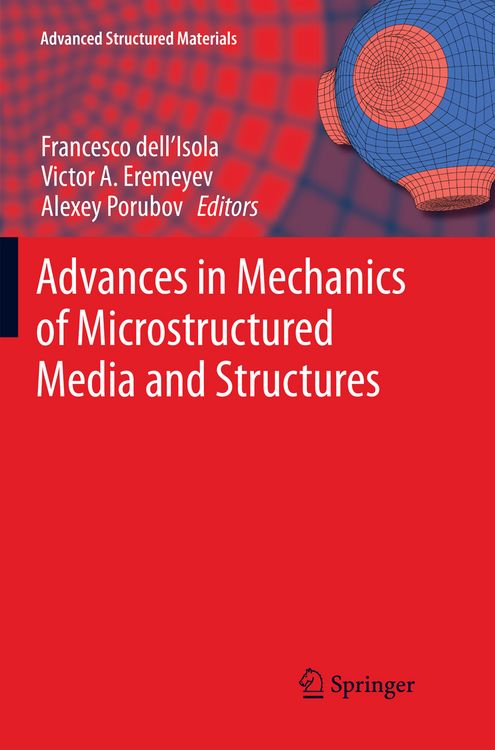 Produktbild: Advances in Mechanics of Microstructured Media and Structures