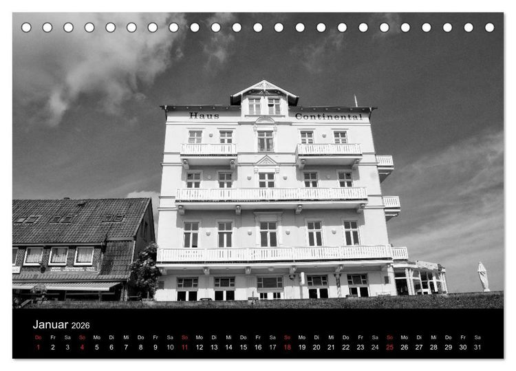 Produktbild: Willkommen in Cuxhaven (Tischkalender 2026 DIN A5 quer), CALVENDO Monatskalender