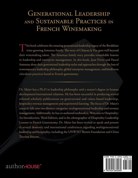 Produktbild: Generational Leadership and Sustainable Practices in French Winemaking