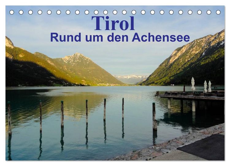 Produktbild: Tirol &ndash; Rund um den Achensee (Tischkalender 2026 DIN A5 quer), CALVENDO Monatskalender