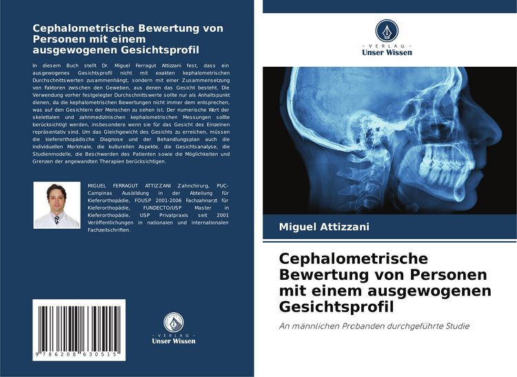 Produktbild: Cephalometrische Bewertung von Personen mit einem ausgewogenen Gesichtsprofil