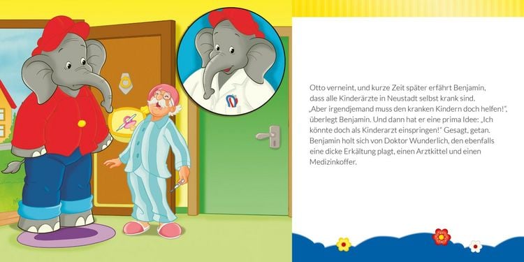 Produktbild: Maxi-Mini 123: Benjamin Bl&uuml;mchen: Benjamin als Kinderarzt