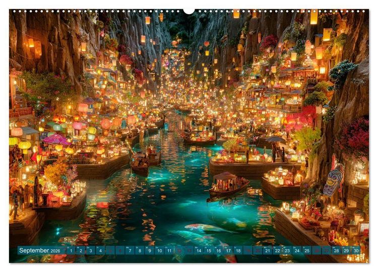 Produktbild: Hier wimmelt es (hochwertiger Premium Wandkalender 2026 DIN A2 quer), Kunstdruck in Hochglanz