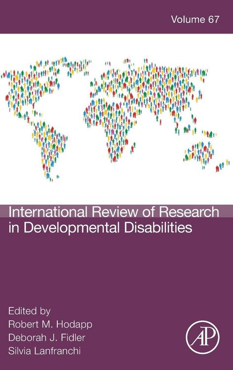 Produktbild: International Review Research in Developmental Disabilities