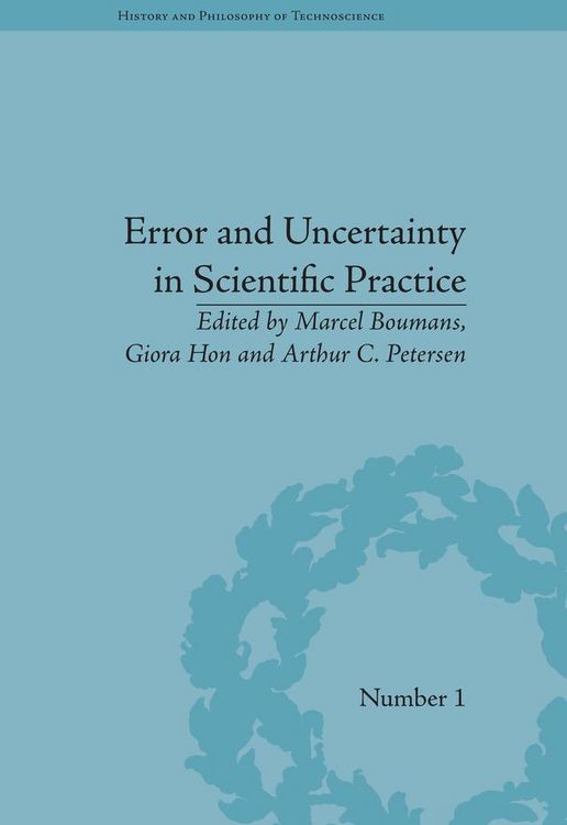 Produktbild: Error and Uncertainty in Scientific Practice
