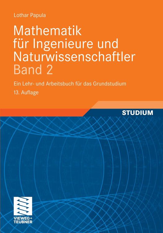 Produktbild: Mathematik f&uuml;r Ingenieure und Naturwissenschaftler Band 2