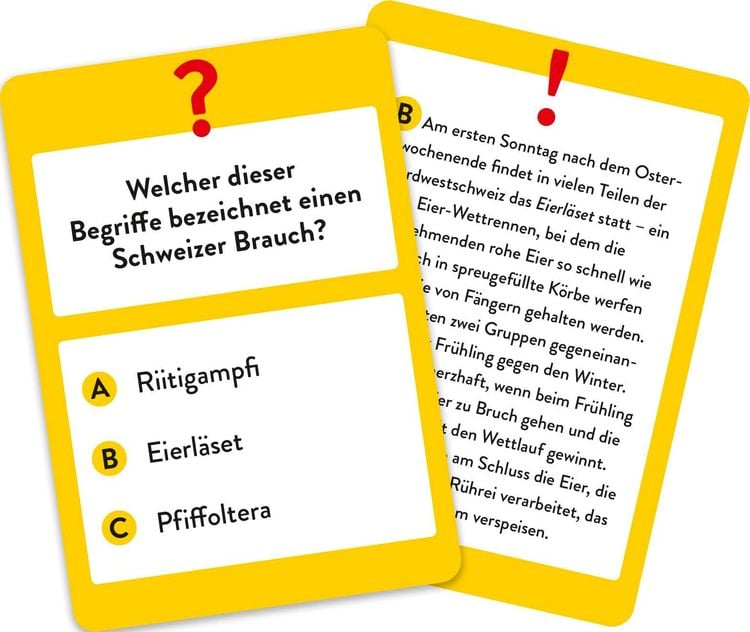 Wer hätte das gedacht?! Das Unnützes-Wissen-Quiz Schweiz