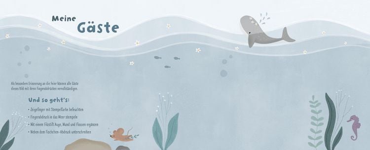 Produktbild: Meine Taufe &ndash; blau
