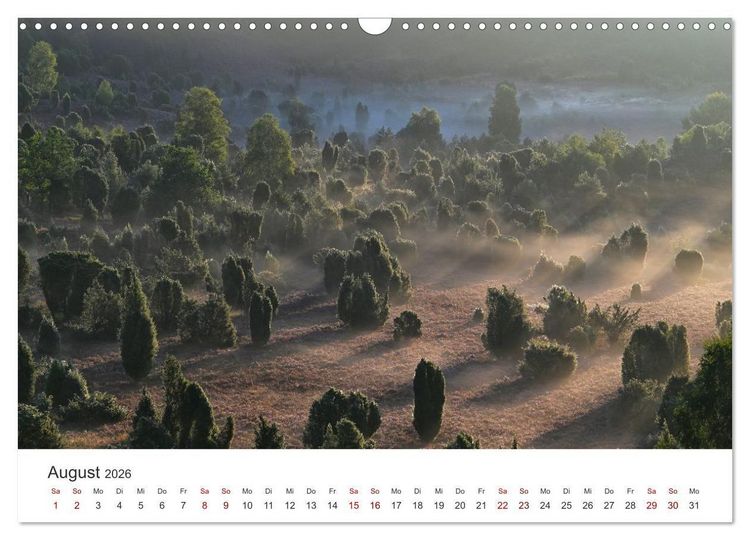 Produktbild: Deutschlands Landschaften 2026 &ndash; Von der K&uuml;ste bis zu den Alpen (Wandkalender 2026 DIN A3 quer), CALVENDO Monatskalender