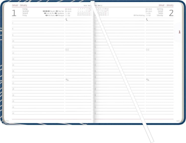 Produktbild: Buchkalender Ocean 2027