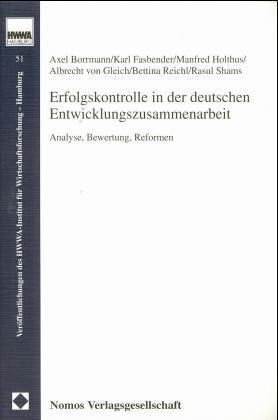 Produktbild: Erfolgskontrolle in der deutschen Entwicklungszusammenarbeit