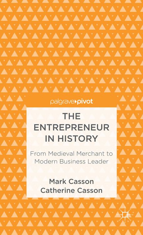 Produktbild: The Entrepreneur in History
