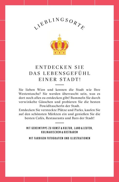 Produktbild: Wien Reisef&uuml;hrer Lieblingsorte