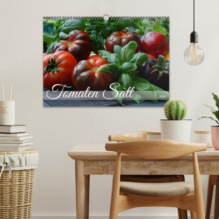 Produktbild: Tomaten Satt (Wandkalender 2026 DIN A3 quer), CALVENDO Monatskalender