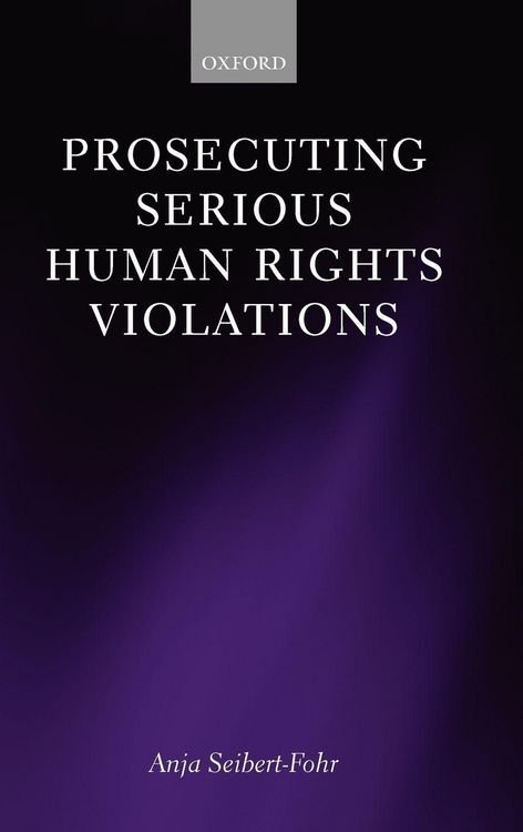 Produktbild: Prosecuting Serious Human Rights Violations