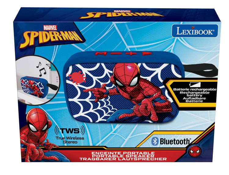 Produktbild: Spider-Man Bluetooth&reg; tragbarer Lautsprecher