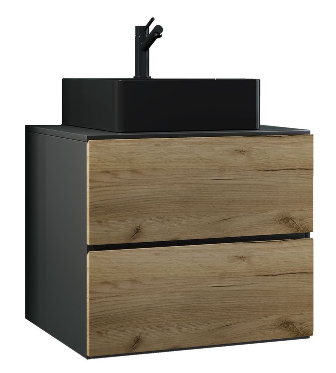 Produktbild: 2-tlg. Waschplatz Waschtisch Lendas S Schublade BL