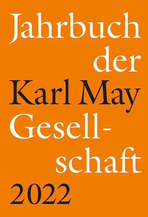 Produktbild: Jahrbuch der Karl-May-Gesellschaft 2022