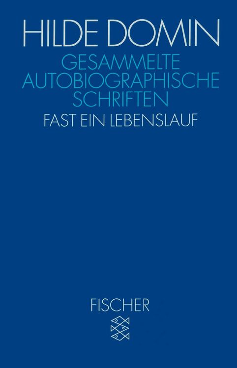 Produktbild: Gesammelte autobiographische Schriften