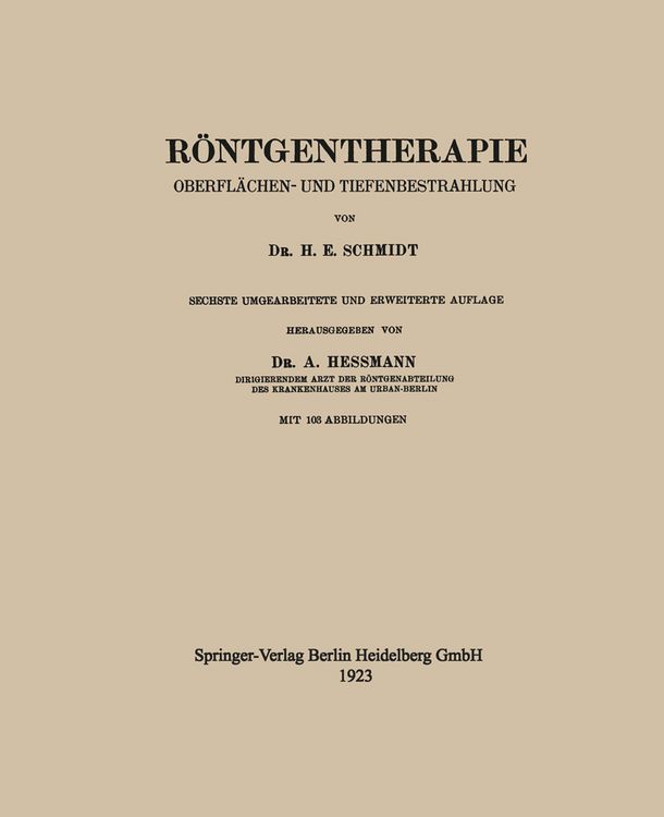Produktbild: R&ouml;ntgentherapie