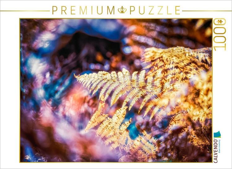 CALVENDO Puzzle Ein Motiv aus dem Kalender Farne vom Licht umtanzt | 1000  Teile Lege-Gre 64x48cm Foto-Puzzle fr glckliche Stunden kaufen