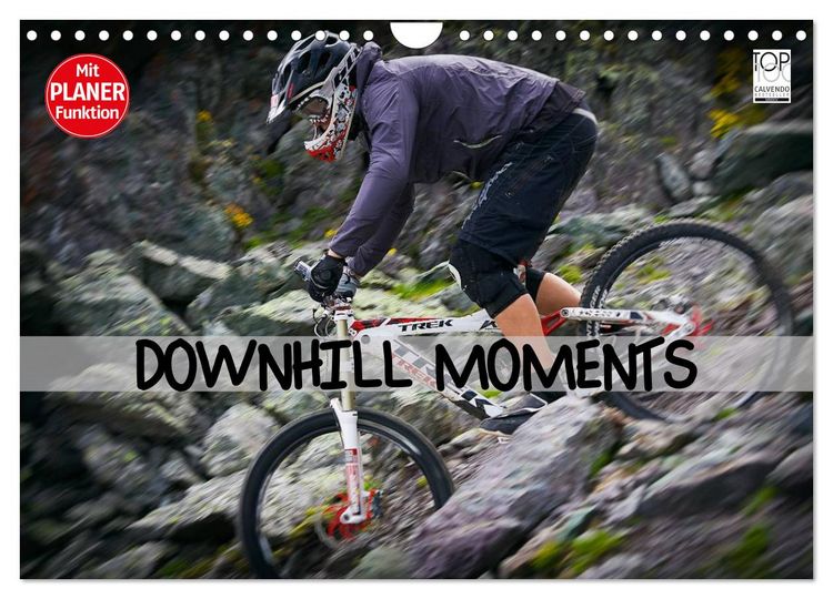 Produktbild: Downhill Moments (Wandkalender 2026 DIN A4 quer), CALVENDO Monatskalender