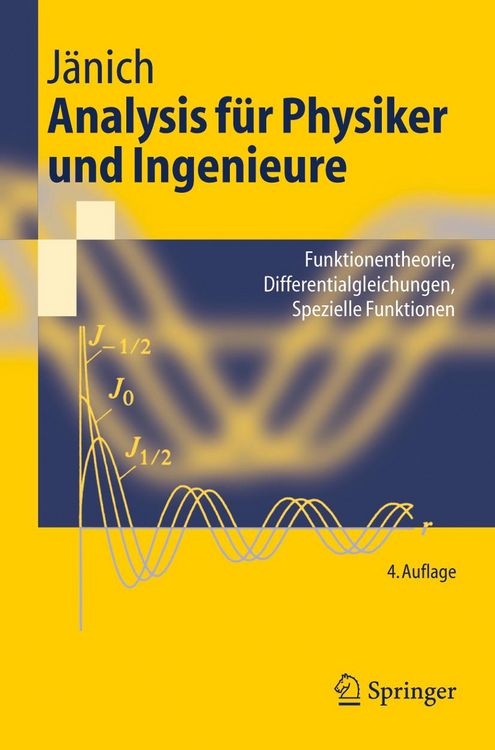 Produktbild: Analysis f&uuml;r Physiker und Ingenieure