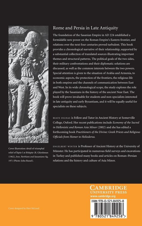 Produktbild: Rome and Persia in Late Antiquity