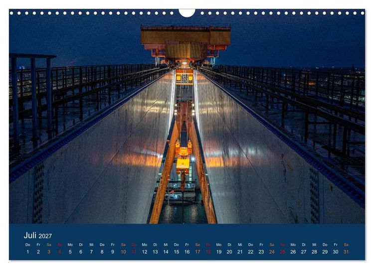 Produktbild: Das Wahrzeichen der F&ouml;rdestadt (Wandkalender 2027 DIN A3 quer), CALVENDO Monatskalender