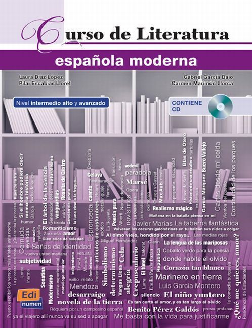 Produktbild: Curso Literatura Espa&ntilde;ola Moderna Intermedio Alto Y Avanzado