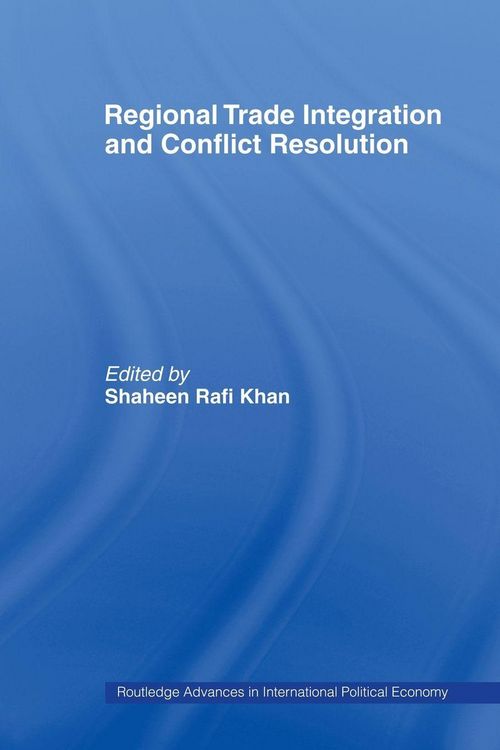 Produktbild: Regional Trade Integration and Conflict Resolution
